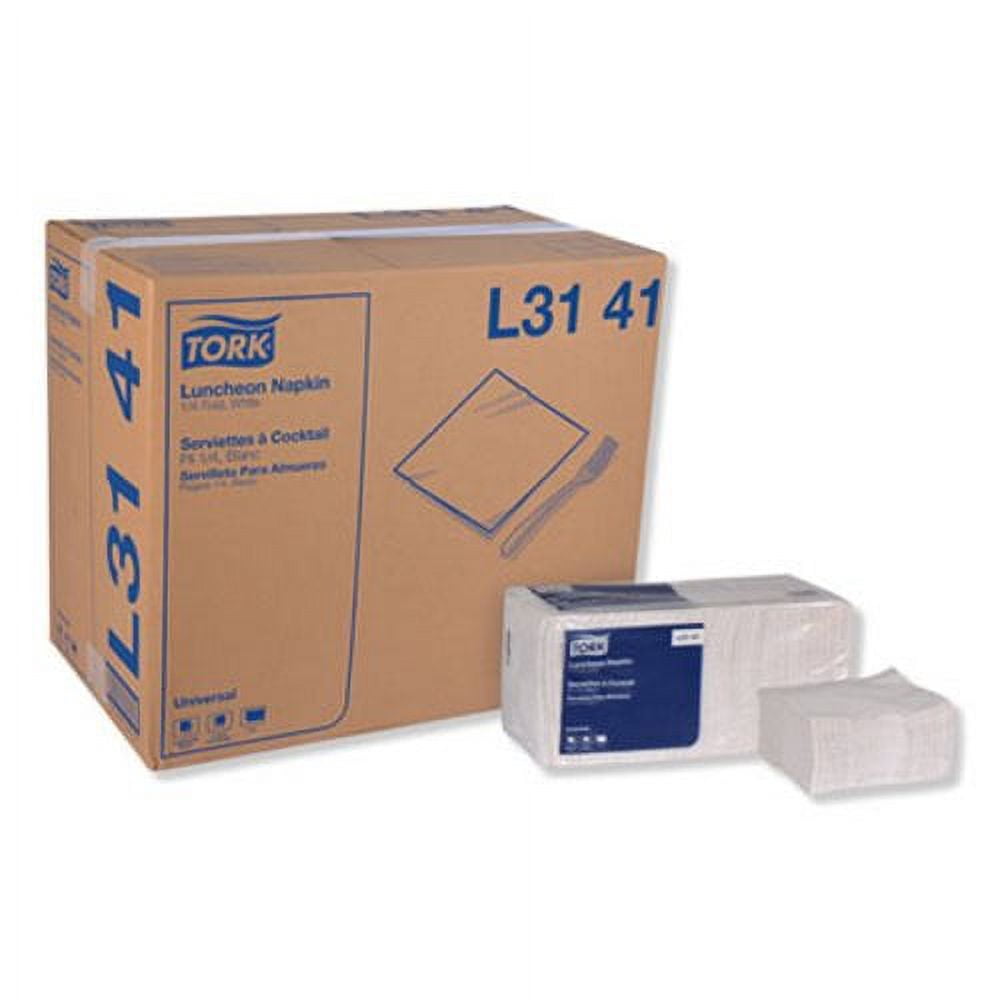Tork Lunch Servietten Natural, 1/4 Gefaltet, 2-lagig, 33x33 Cm – Perfekt Für Restaurant & Gastronomie