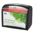 thumbnail image 1 of Tork 6232100 7.9 x 5.6 x 7.9 Xpressnap Tabletop Napkin Dispenser - Black, 1 of 4