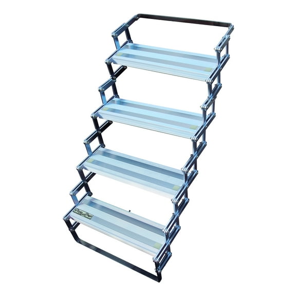 Torklift A7804 Smartstep GlowStep Folding 8" 4 Step RV Camper Stairs