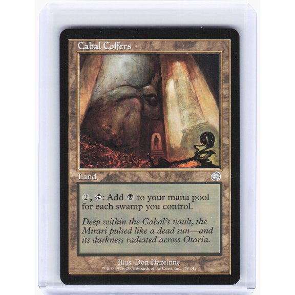Torment Cabal Coffers Uncommon #139 English Non-Foil Magic the Gathering Trading Card