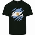 thumbnail image 1 of Torn Argentina Flag Argentinian Day Football Mens Womens S-5XL T-Shirt, 1 of 2