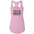 thumbnail image 1 of Torn Between Looking Like A Snack Racerback Tank, 1 of 3
