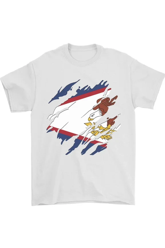 Torn Flag American Samoa T-Shirt