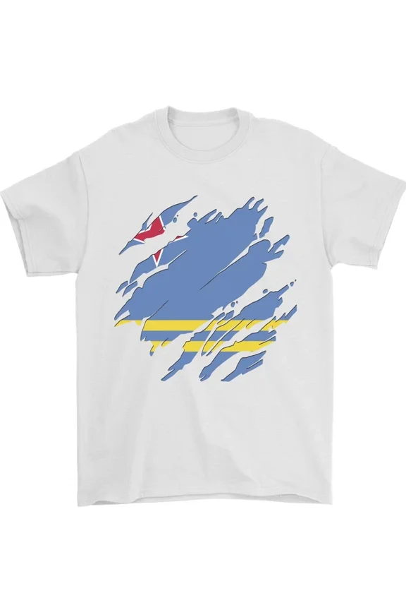 Torn Flag Aruba T-Shirt