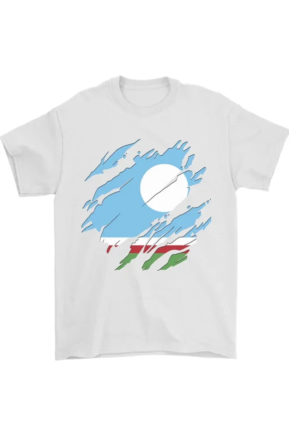 Torn Flag Sakha Republic T-Shirt