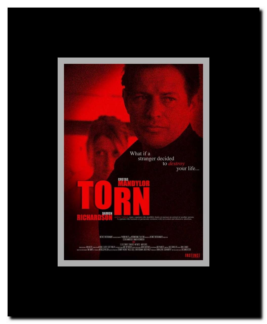 Torn Framed Movie Poster