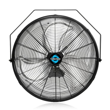 Tornado - 20 Inch Industrial Wall mount Fan- 3 Speed-UL Safety Listed