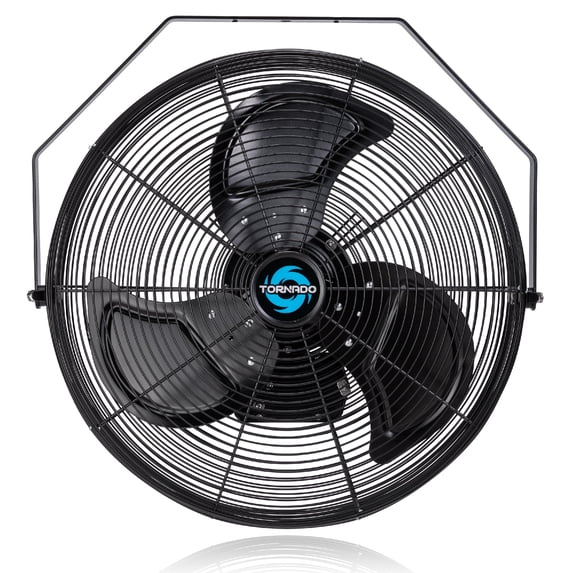 Tornado 20 Inch Wall Mount Fan Water-Resistant High Velocity Fan UL Industrial Fan