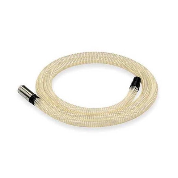 Tornado Vacuum Hose,1-1/2 x 15 ft,Clear,Urethane 90684
