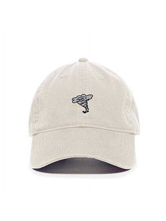 Tornado Baseball Cap Embroidered Cotton Adjustable Dad Hat