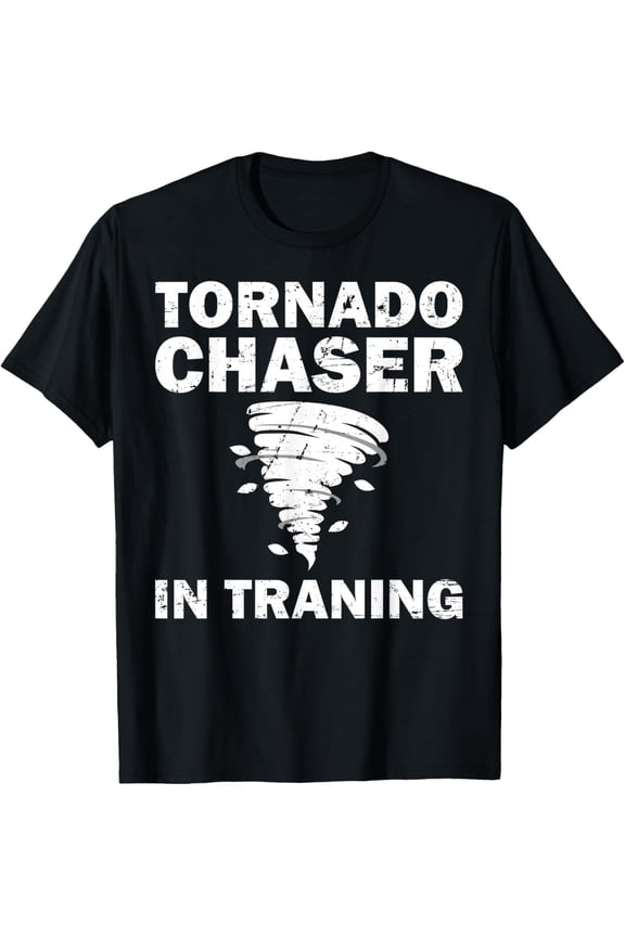 Tornado Chaser Art For Men Women Meteorologist Storm Tornado T-Shirt
