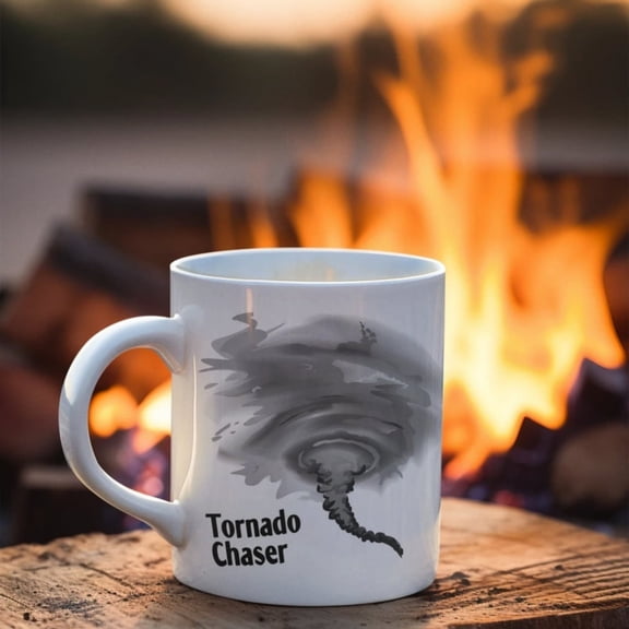 Tornado Chaser Coffee Mug Movie Fan Gift.