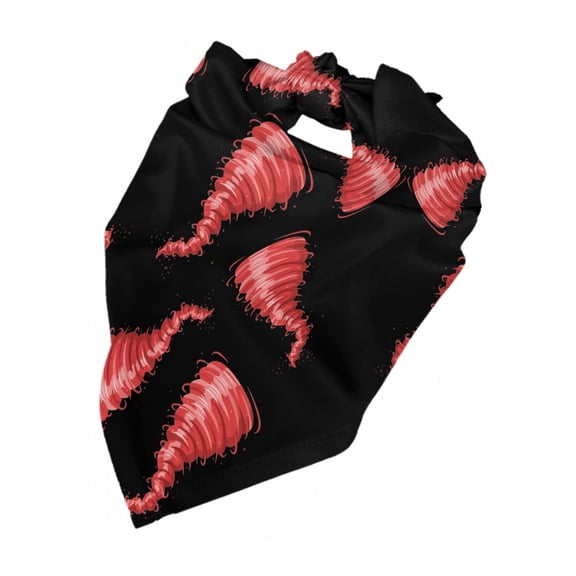 Tornado Dog Bandana Pet Scarf Dog Party Supplies For Dogs Pet Accessories For Dog Lovers