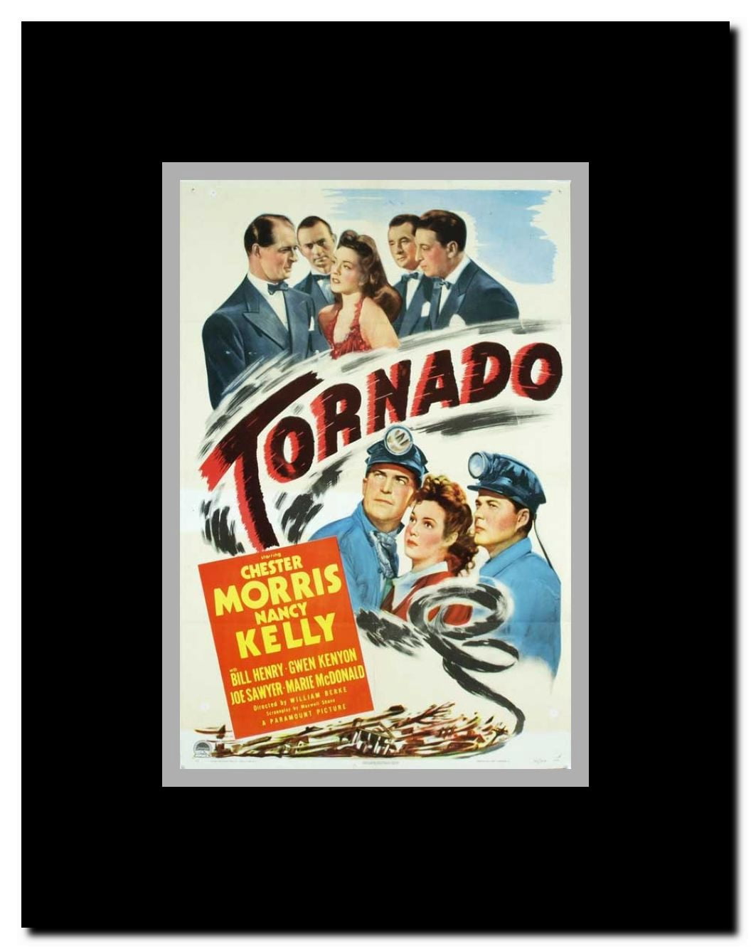 Tornado Framed Movie Poster