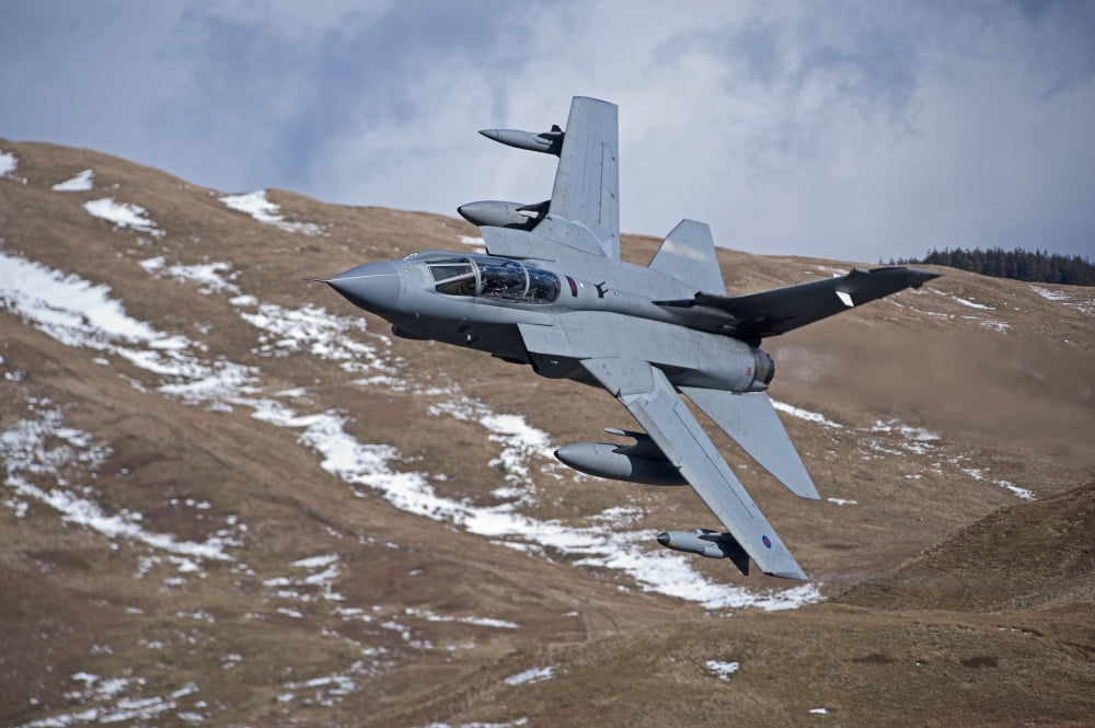 Tornado GR4 of the Royal Air Force Canvas Art - Andrew ChittockStocktrek Images (35 x 23)