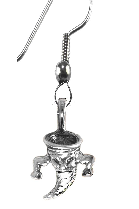 Tornado, Hurricane, Tornado Earrings, Hypoallergenic-Safe. No Nickel, Lead, Or Cadmium In The Metal. 2015