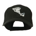 thumbnail image 1 of Tornado Mascot Embroidered Cap - Black OSFM, 1 of 5