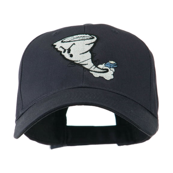 Tornado Mascot Embroidered Cap - Navy OSFM