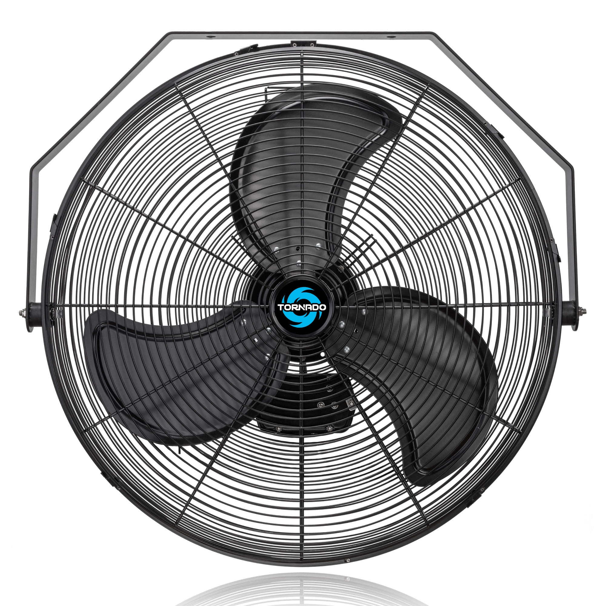 Tornado Outdoor Wall Mount Fan 24 Inch Wall Fan Water-Resistant High Velocity Fan