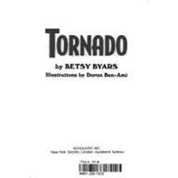 Pre-Owned Tornado (Paperback) by Betsy Cromer Byars