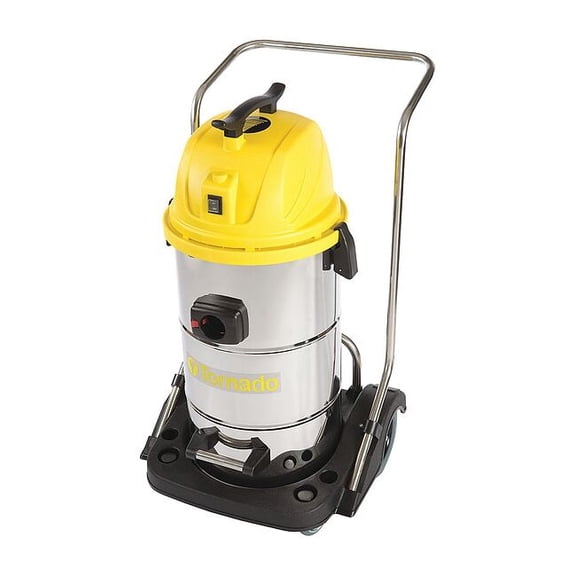Tornado Industrial, Shop Vacuum, 15 gal, Standard, 114 cfm, 1 1/2 hp 94232
