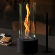 Tornado Tabletop Firepit Portable Fire Round Metal Firepits For Home Decor