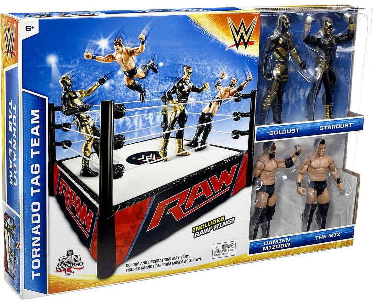 WWE Fight Forever Toys: Tornado Tag Team Action Figure Playset
