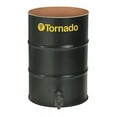 thumbnail image 1 of Tornado Open Head Vacuum Drum, Steel, 55 gal, Unlined, Black 95944, 1 of 1