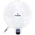 thumbnail image 1 of Tornado Wall Mount Fan - 16 Inch Wall Fan Remote Control Included - 3 Speed Settings - UL Listed, 1 of 5