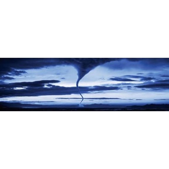 Tornado in the Sky Poster Print by Panoramic Images (38 x 12)