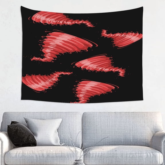 Tornadotapestry Aesthetic Tapestry Wall Hanging For Room Bedroom Dorm Room Decor 29x37 Inches
