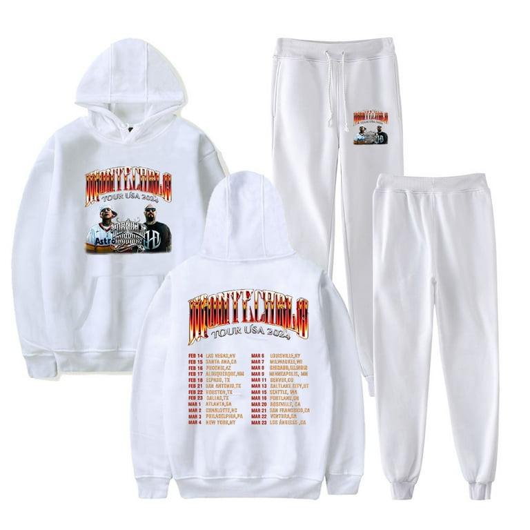 Tornillo Rapper Dharius Tour Hoodie Jogger Pants Two Piece Set Sweatshirts Sweatpants Women Men s Set Walmart