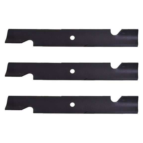 Toro 3PK Genuine OEM Notched 52" Deck Lawn Mower Blades fits 103-2528 105-7781-03 1-633482 1-633485 Z 557 30094 30674 39494