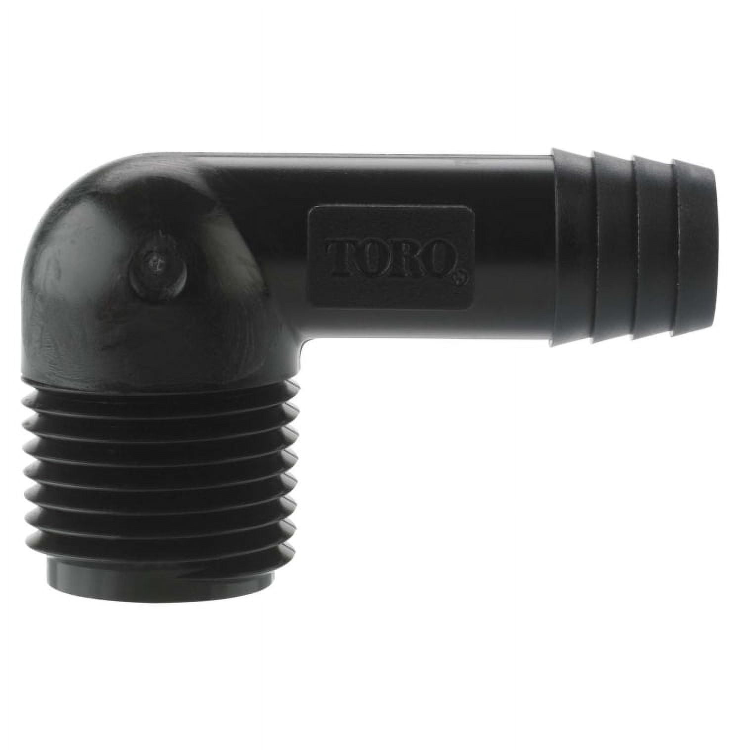 Toro 53305 Funny Pipe Male Elbow, 3/4" x 3/8", Derlin Plastic