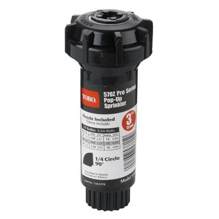 570Z Pro Series 1/4-Circle Pop-Up Sprinkler 570Z Pro Series 1/4-Circle Pop-Up Sprinkler