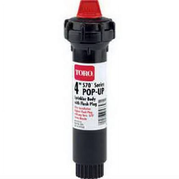 Toro 53821 4" 570Z Pro Series Pop-Up Body, ABS, For: Nozzles Black