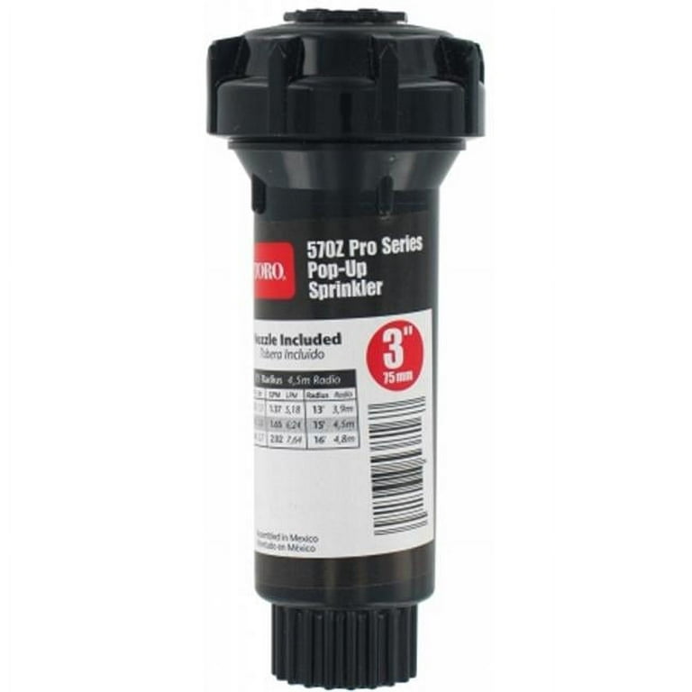 Toro 570Z Pro Series 3 in. H Full-Circle Pop-Up Sprinkler Toro 570Z Pro Series 3 in. H Full-Circle Pop-Up Sprinkler