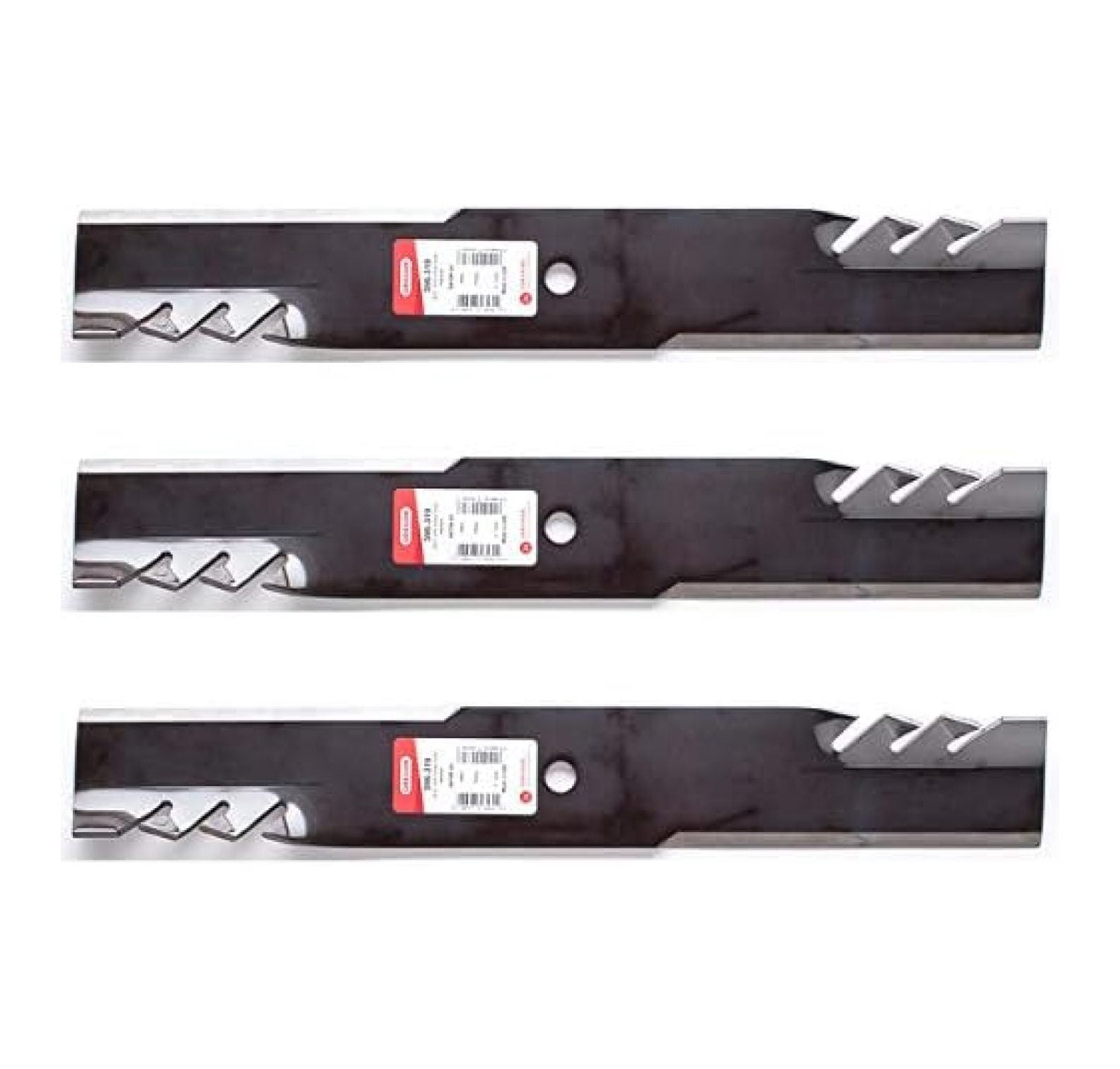Toro 60 Inch Mower Blades - 596-319 G5 Replacement Blades for 105-7718, 105-7777, 105-8777 - 3.00" Width, 20.5" Length