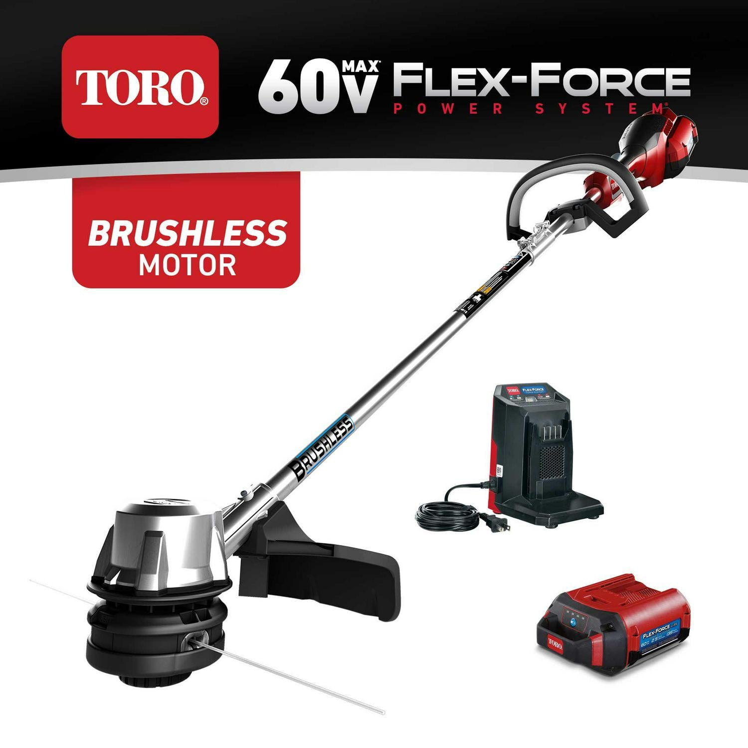 Toro 60V Max Cordless String Trimmer with Flex Force 14 16 inch Cutting Width in Nepal at NPR 107848 Rating 4