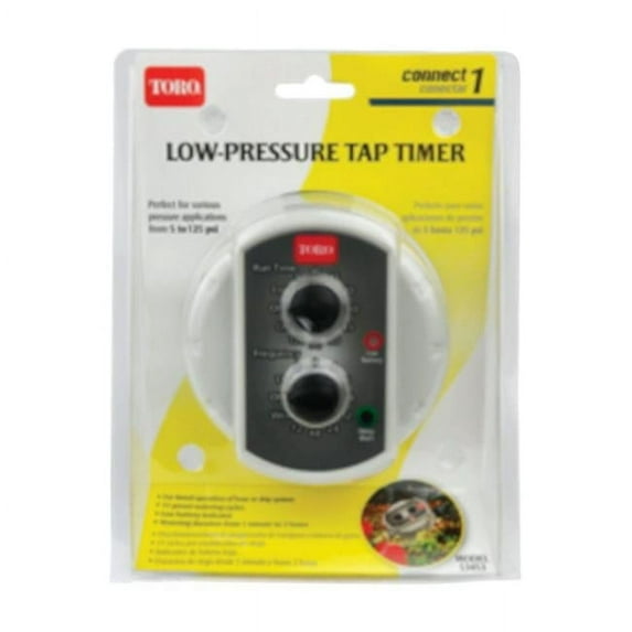 Toro 7809296 Programmable 1 Zone Low-Pressure Tap Timer, Gray - Walmart.com