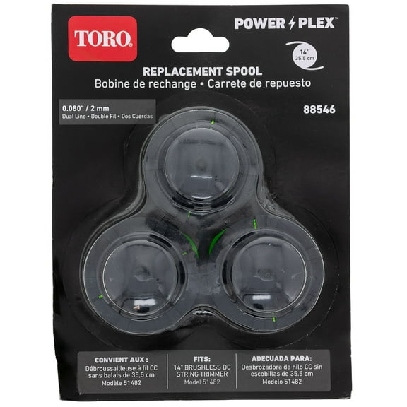 Toro 88546 Dual Line Spool PowerPlex inch 14