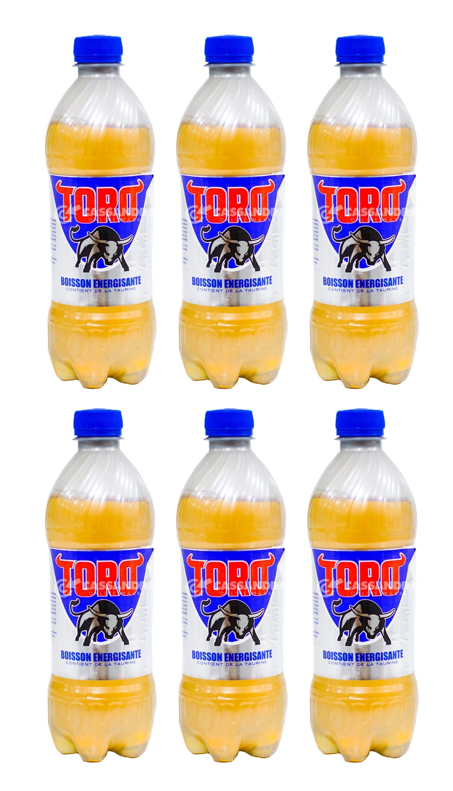 Toro Energy Drink, 16 FL Oz (500ml) Bottle, 6 Pack