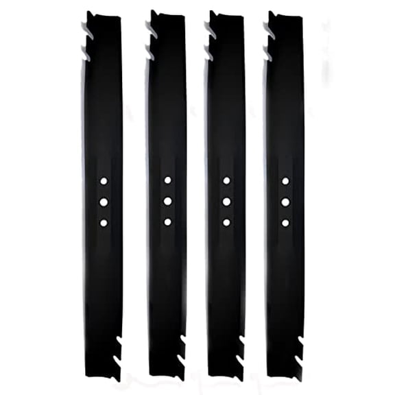 Toro Genuine OEM 4-Pack Mulching Blades 131-4547-03 131454703 (Replaces 108-9764-03) for 22in / 55cm Recycler Lawn Mower Including Newer Units 21472 21465 21464 21462 21447 21445 21442 21378 (4)