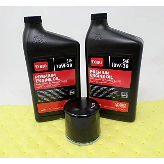 Toro SAE 10W30 Oil Change Kit w/Oil Filter and pad