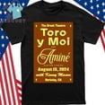 Toro Y Moi & Amine August 13 2024 Berkeley Ca Poster Shirt