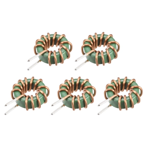 Toroid Inductance Copper Coil Vertical Inductor 1mH 10A for DIY Pack of 5