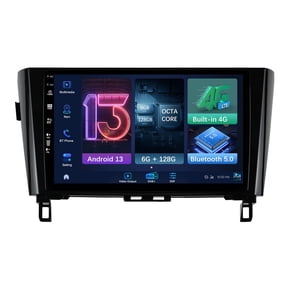Torovo 10" IPS Built in DAB+/4G Android Double Din Car Stereo Head unit for Nissan X-Trial/Qashqai 2014-2017 - 6G+128G - GPS Sat Navi WiFi 4G Bluetooth SWC RDS Carplay -Camera&Mic