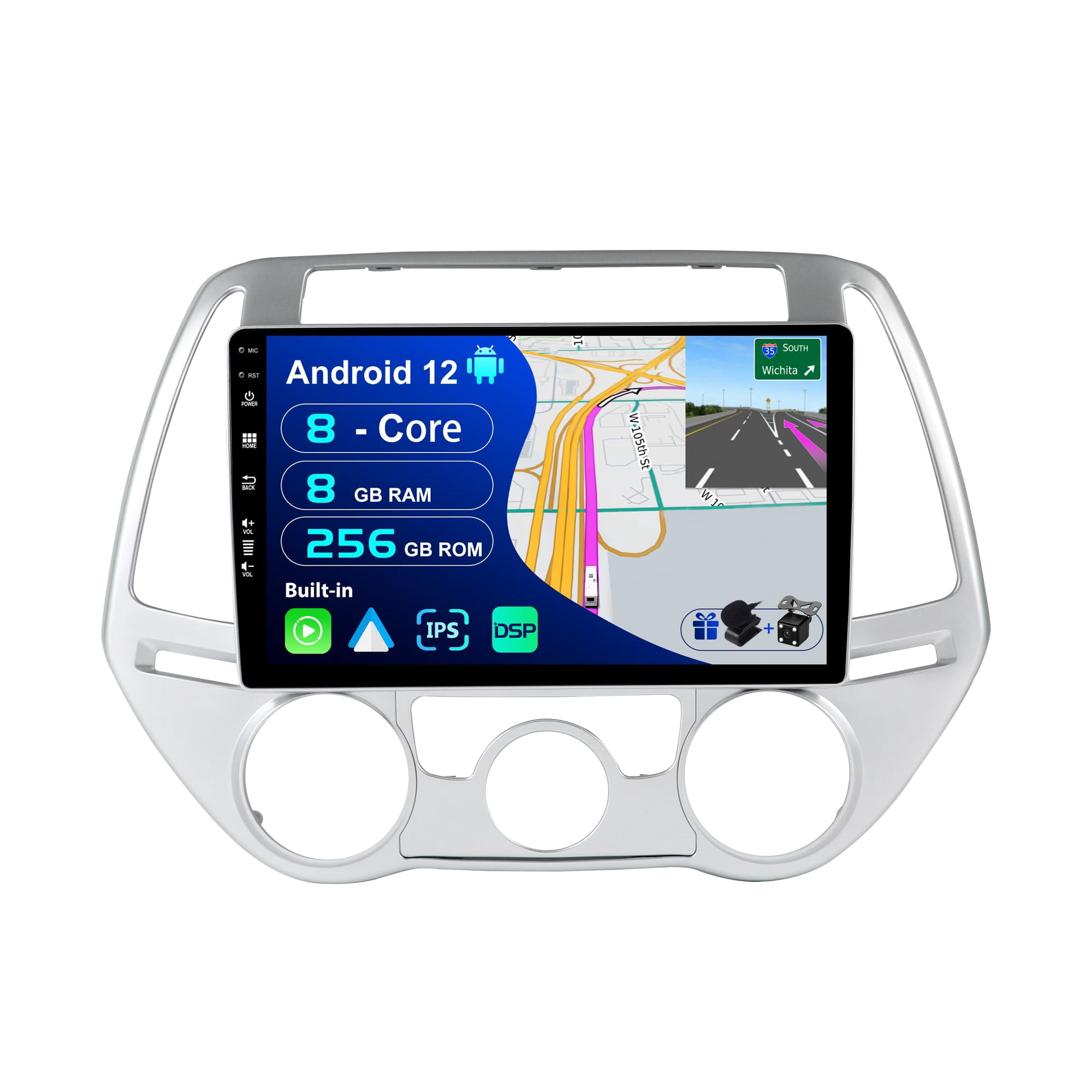 SXAUTO ¦ 8G+256G, 8-Core ¦ Android 14 IPS Autoradio Per Benz
