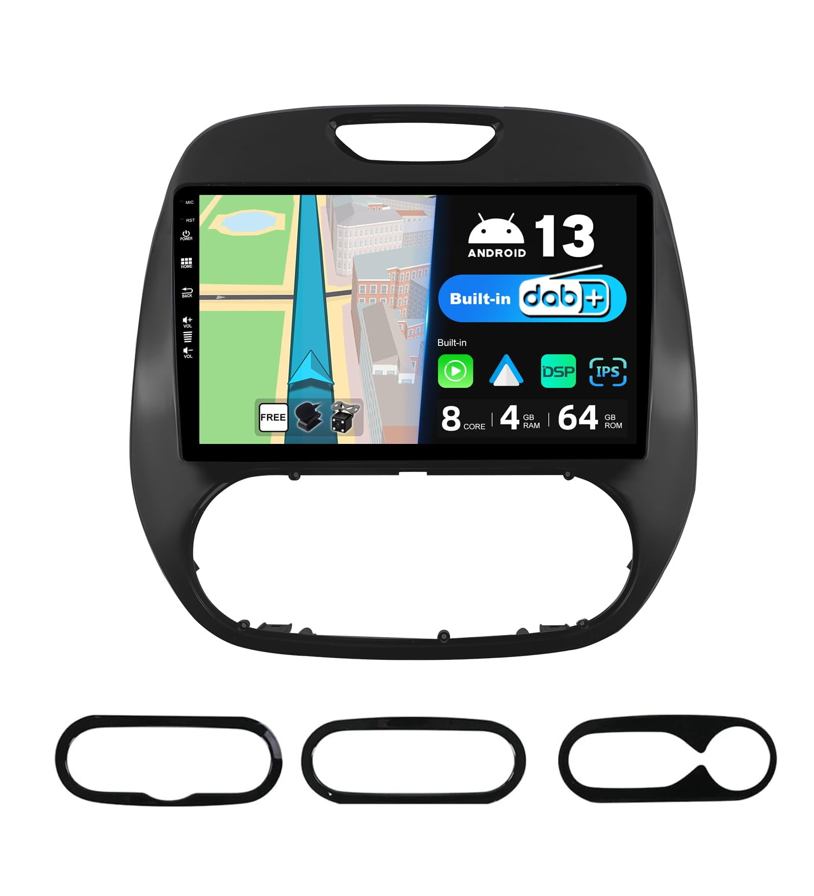 Torovo -[Built-in DAB/DSP]- Android 13 IPS Car Stereo For Renault ...