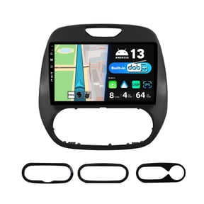 Torovo -[Built-in DAB/DSP]- Android 13 IPS Car Stereo For Renault Kaptur Captur (2014-2019) - Wireless Carplay/Android Auto - 4G+64G - Camera + MIC - 9 Inch 2 Din - Steering Wheel Fast-boot 360-CAM